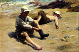 Harold Harvey After The Swim painting